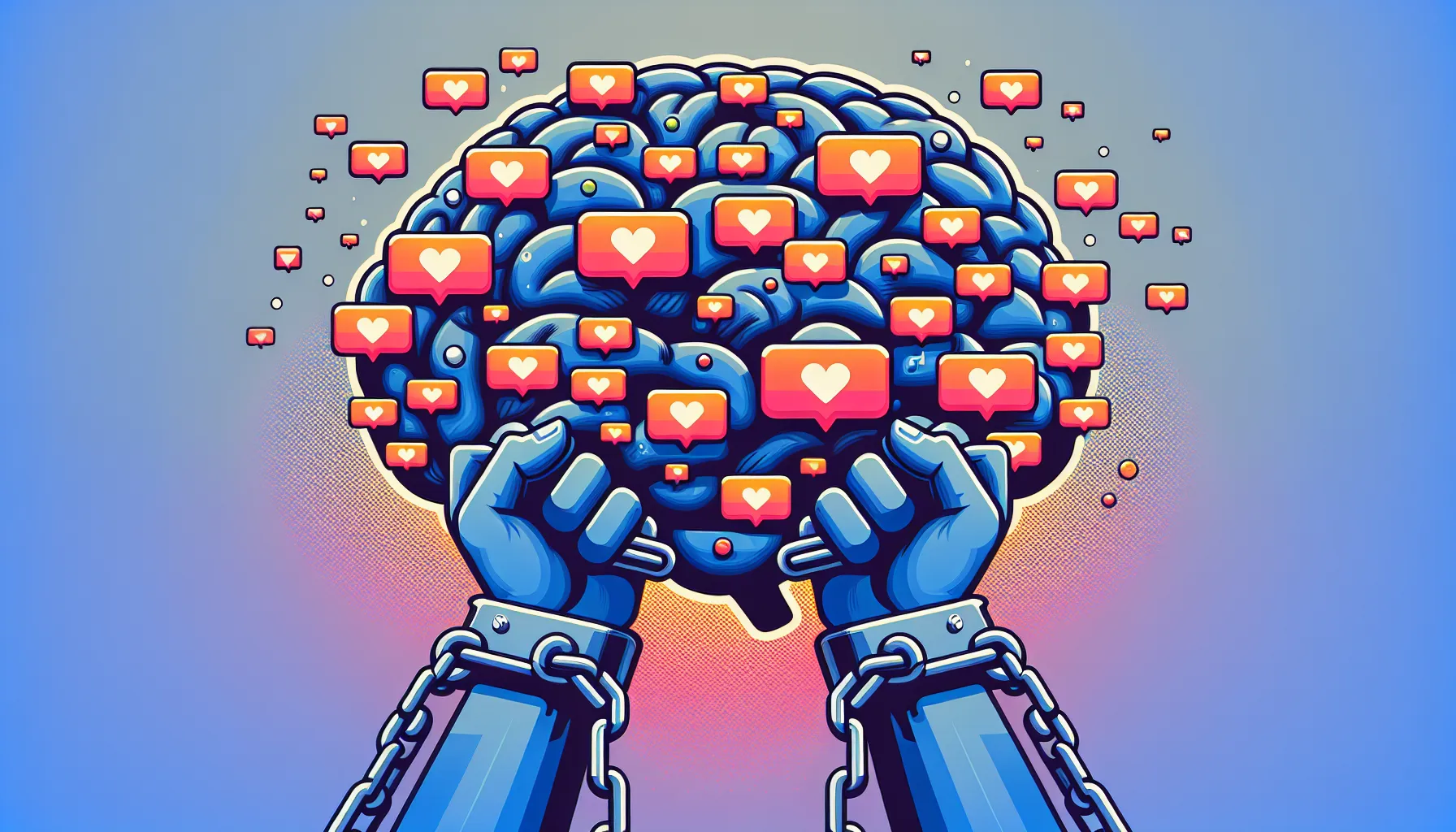 Brain escaping social media notification chains
