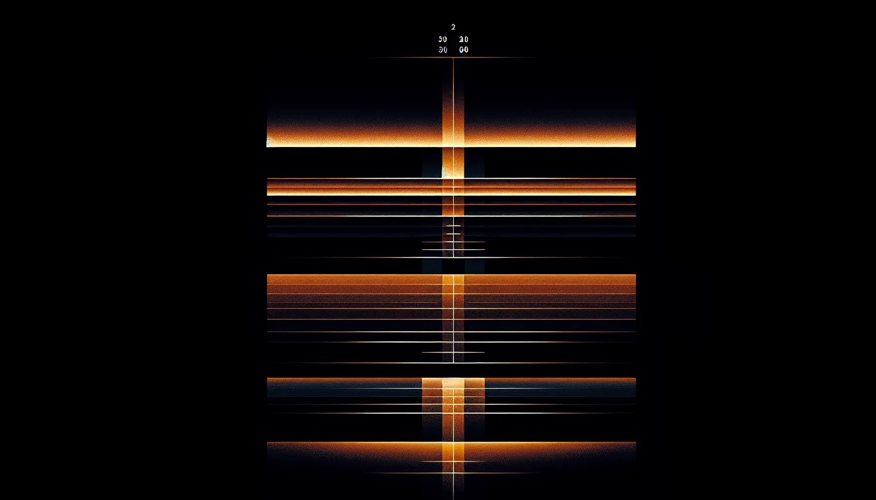 Abstract representation of daily practice time blocks